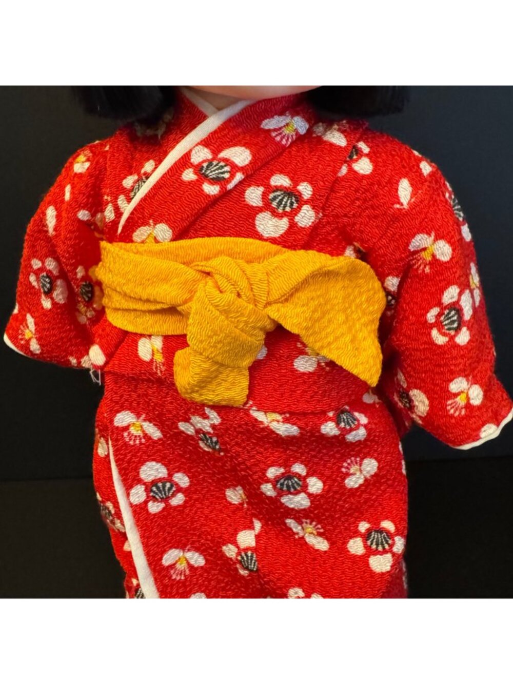 Vintage Sekiguchi Seiko Geisha Doll, Ichimatsu, Kimono, Collectible Toy 1970s. - Picture 6 of 14